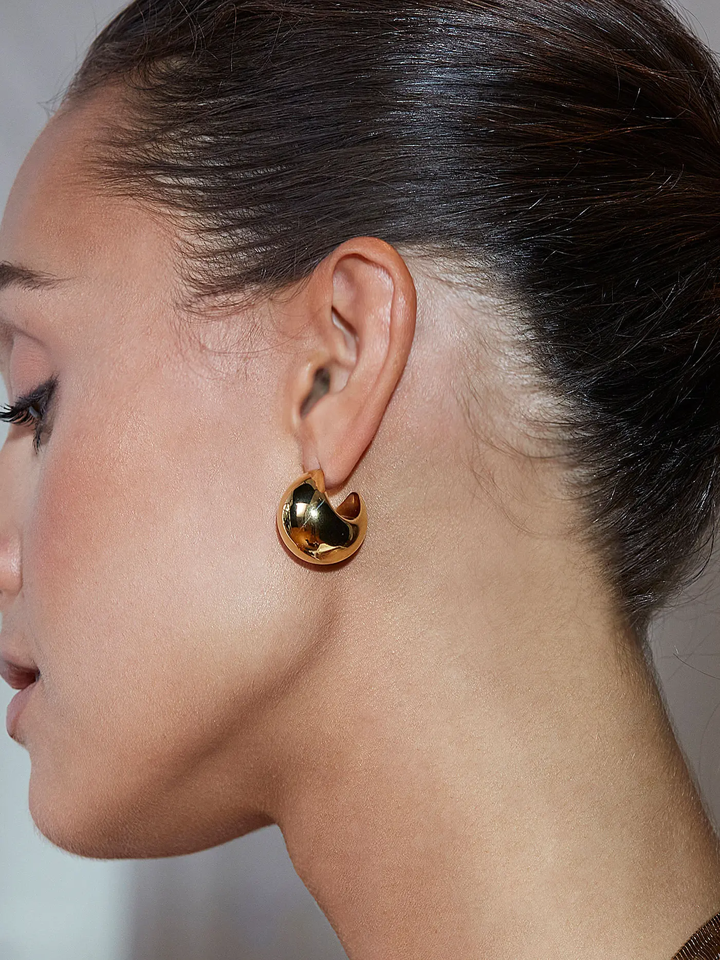 EDBLAD | Creolen BOLD CREOLES Large Gold | 